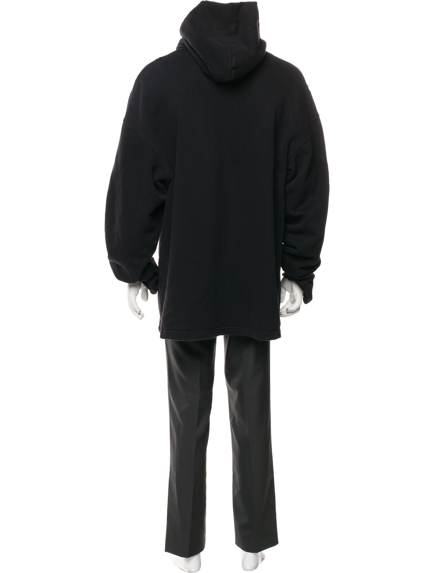 Balenciaga 2021 Signature Logo Hoodie